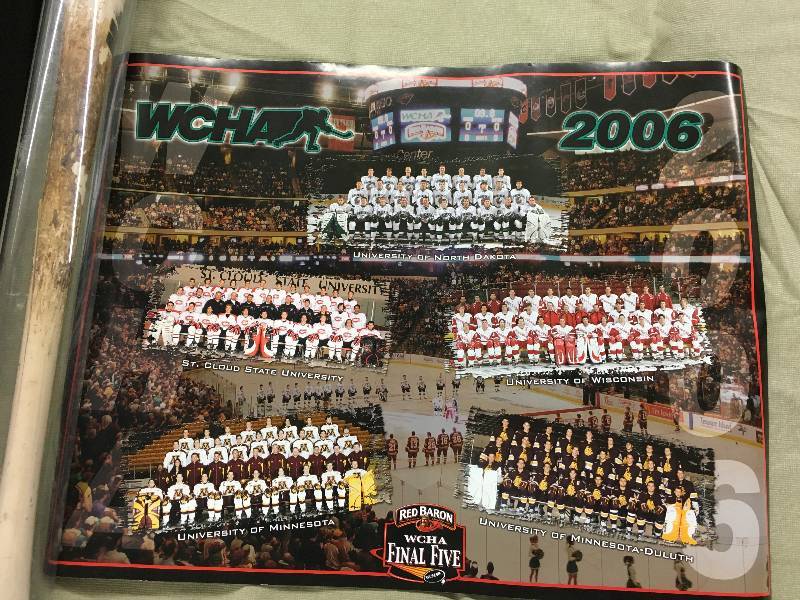 lot 508 image: 2006 WCHA Final Five Poster