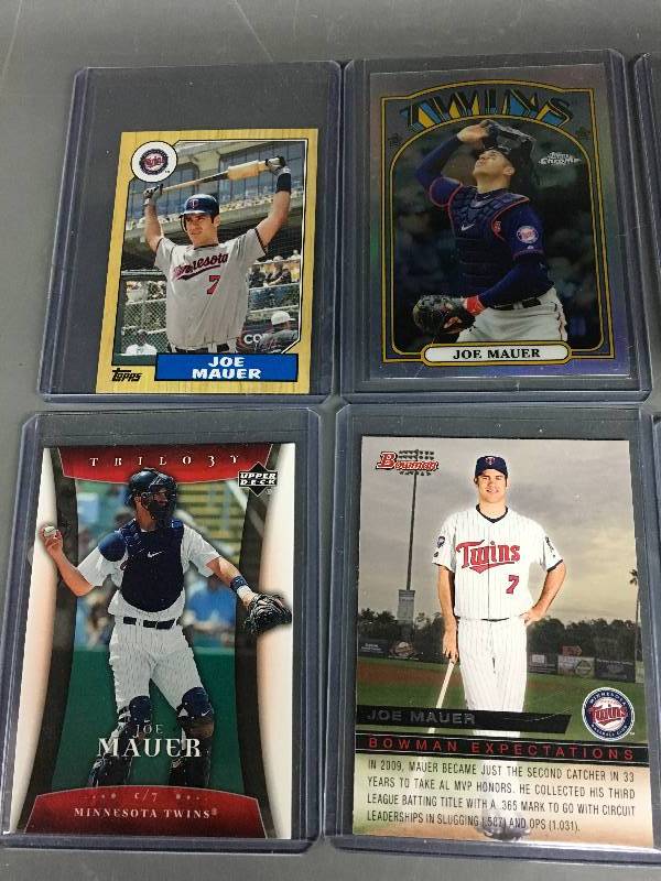 lot 509 image: 20 Joe Mauer Cards