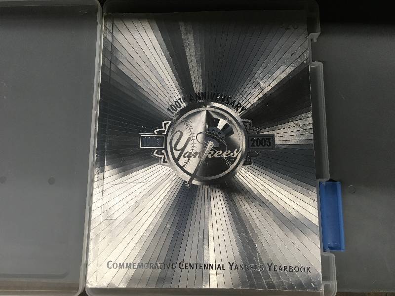 lot 547 image: Commemorative Centennial Yankees Yearbook