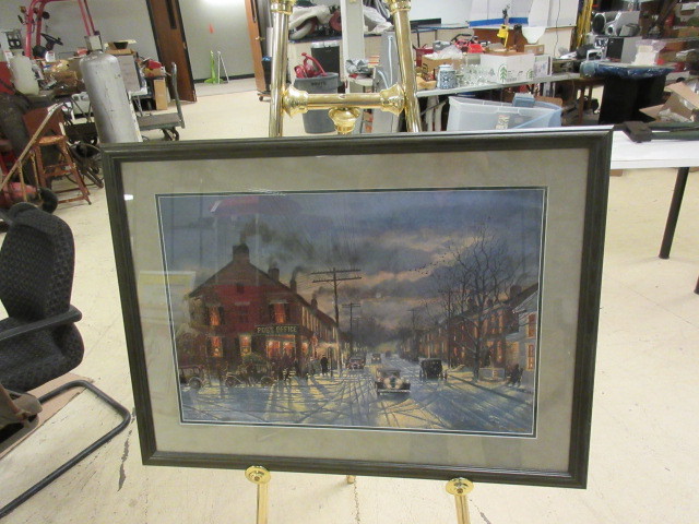 lot 612 image: LIMITED EDITION LITHOGRAPH BY BARNHOUSE