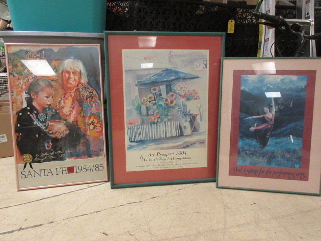 lot 615 image: ART POSTERS - ONE SIGNED BY AMY STEIN