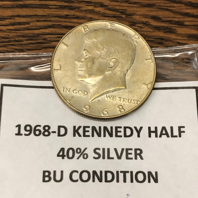 1968-D Kennedy Half