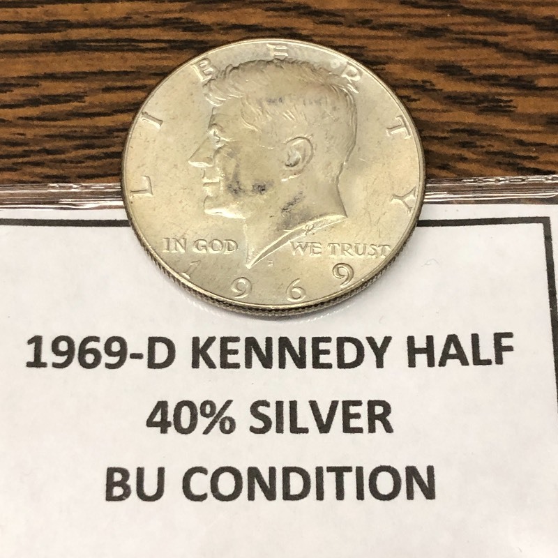 1969-D Kennedy Half
