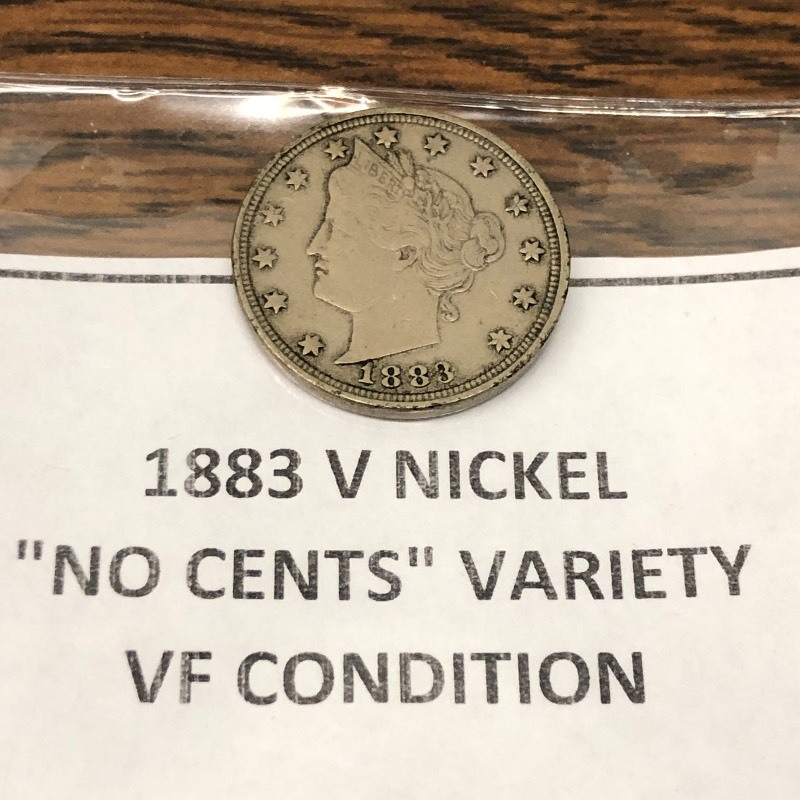 1883 V-Nickel