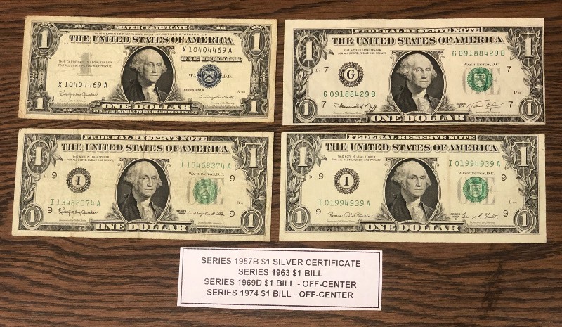 (4) U.S. Currency Notes