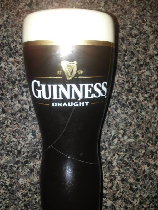 lot 68 image: Guinness beer tap. See pictures for details