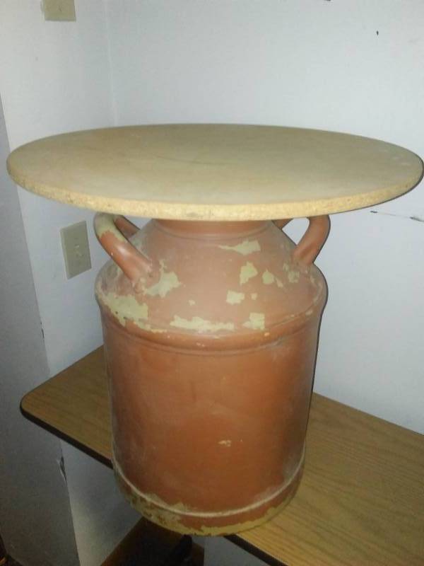 lot 170 image: Milk Can Table