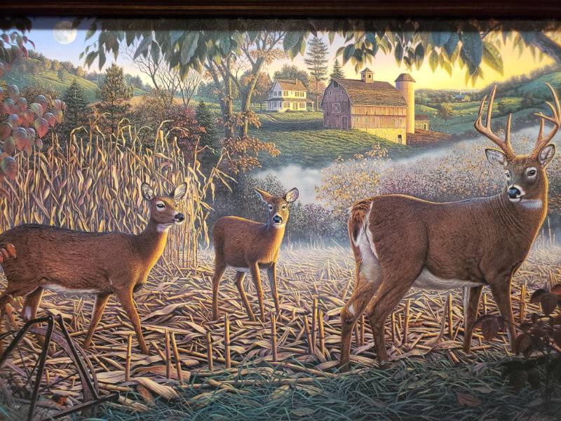 lot 65 image: Kim Norlien Field of Dreams Framed Print 21 12 x 15 12