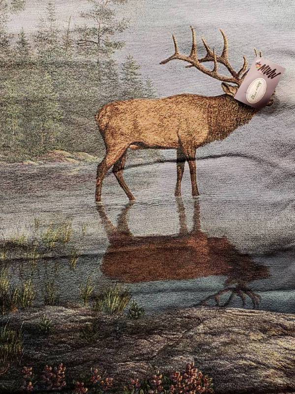 lot 94 image: Kim Norlien Bugle Boy Hanging Tapestry 33 x 39