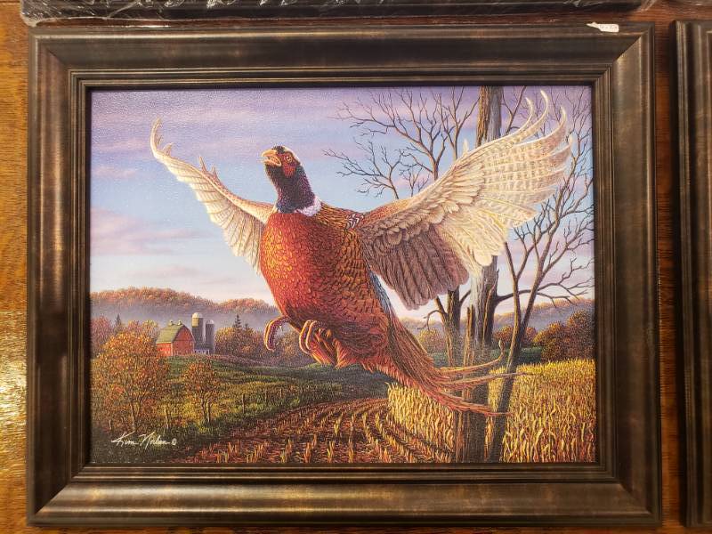 lot 113 image: (4) Kim Norlien Framed Prints 14 Wide Each