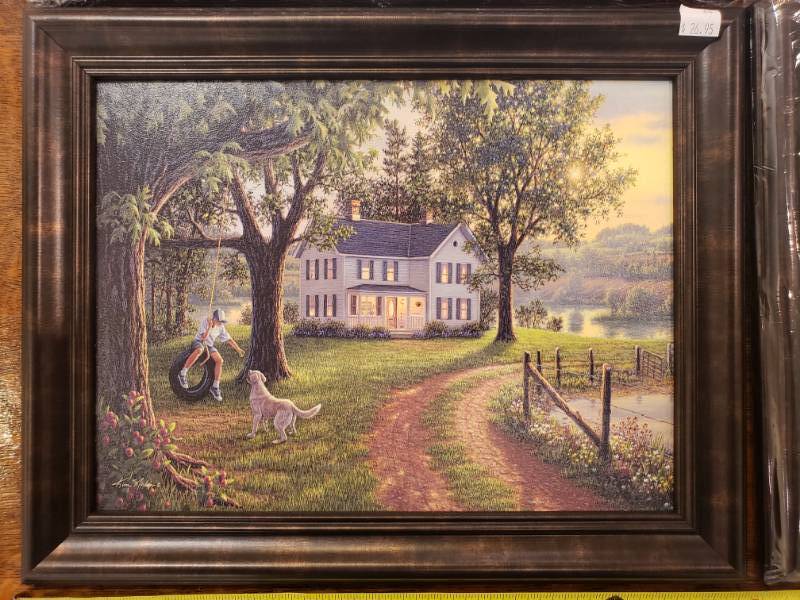lot 116 image: (4) Kim Norlien Framed Prints 14 Wide Each