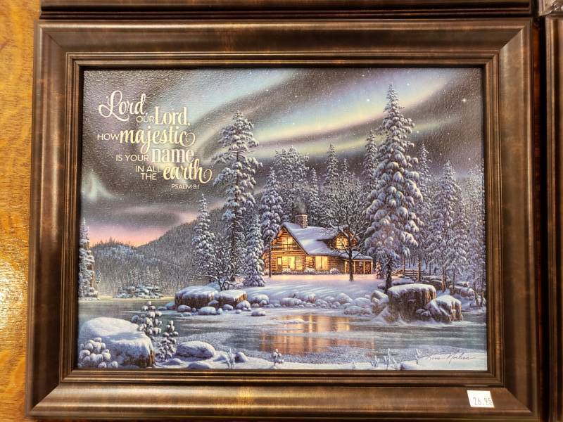 lot 119 image: (4) Kim Norlien Framed Prints 14 Wide Each