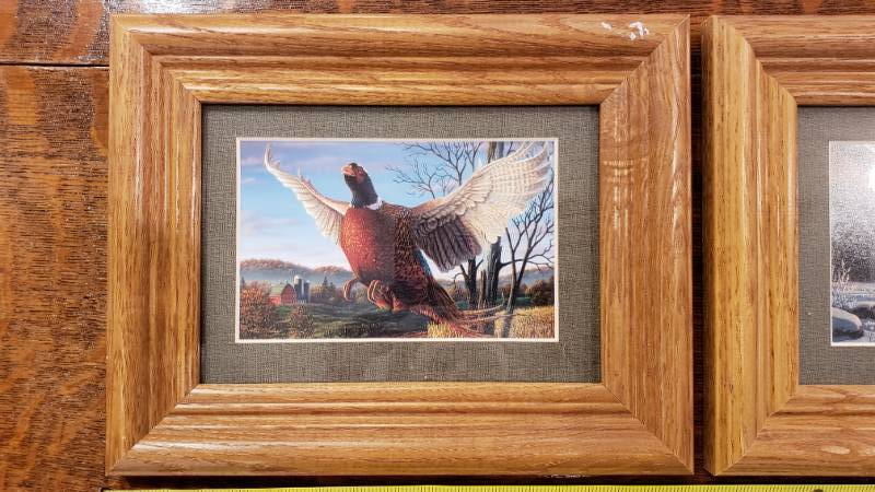 lot 138 image: (2) Kim Norlien Framed Prints One with Bible Verse