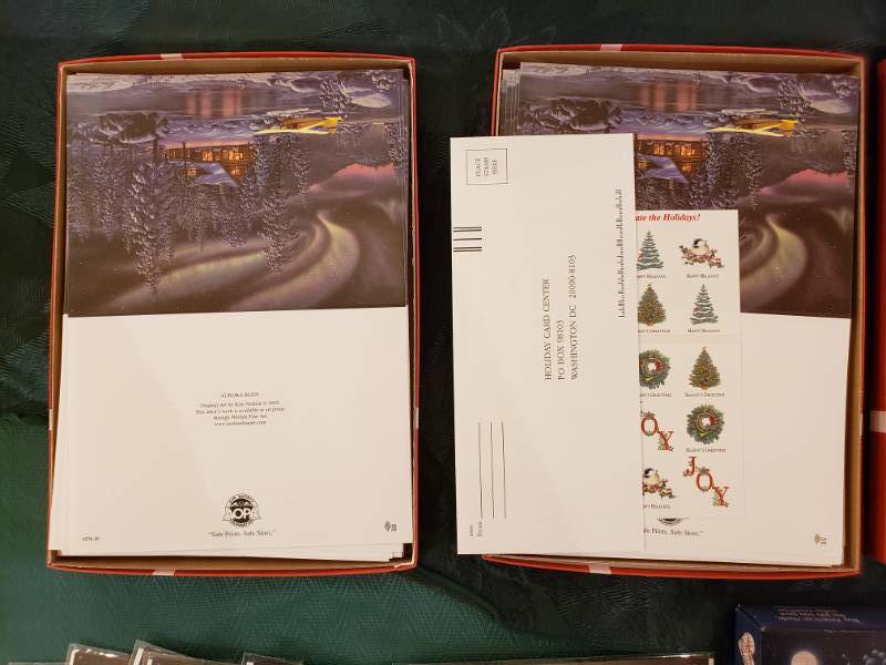 lot 186 image: Massive Lot of Beautiful Kim Norlien Cards Birthday, Christmas, Etc.  High Quality