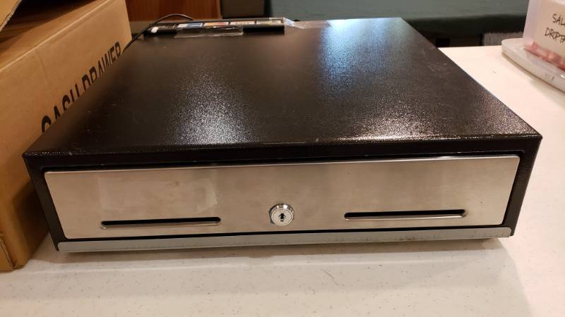 lot 201 image: Metal Cash Drawer