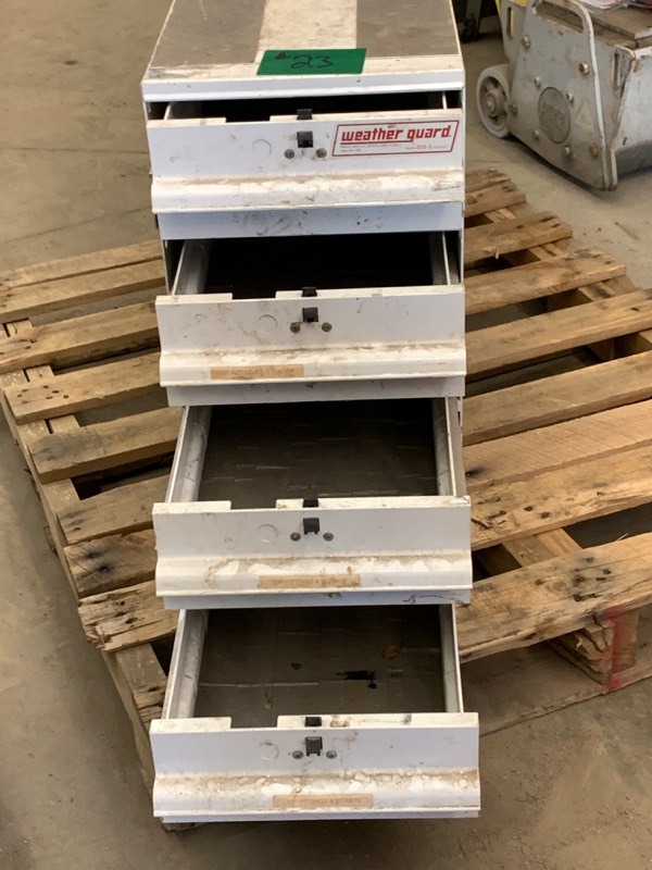 lot 23 image: WeatherGuard 4-Drawer Organizer