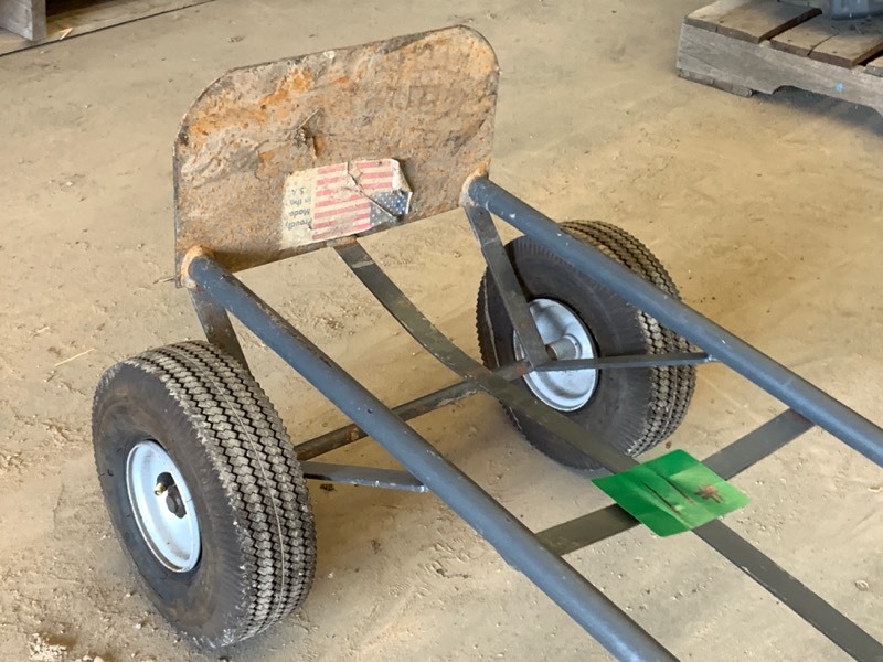 lot 11 image: Steel Two-Wheel Dolly