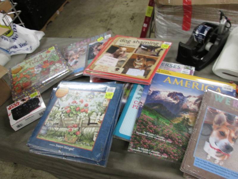lot 1 image: Assorted 2019 Calendars- great sour...
