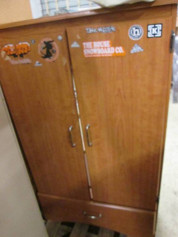 lot 54 image: Cupboard Drawer Combo...