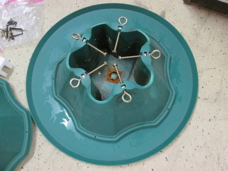 lot 76 image: Large Christmas Tree Stand with Spi...