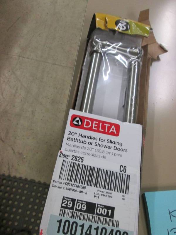 lot 137 image: Delta Silverton Handles for Sliding...
