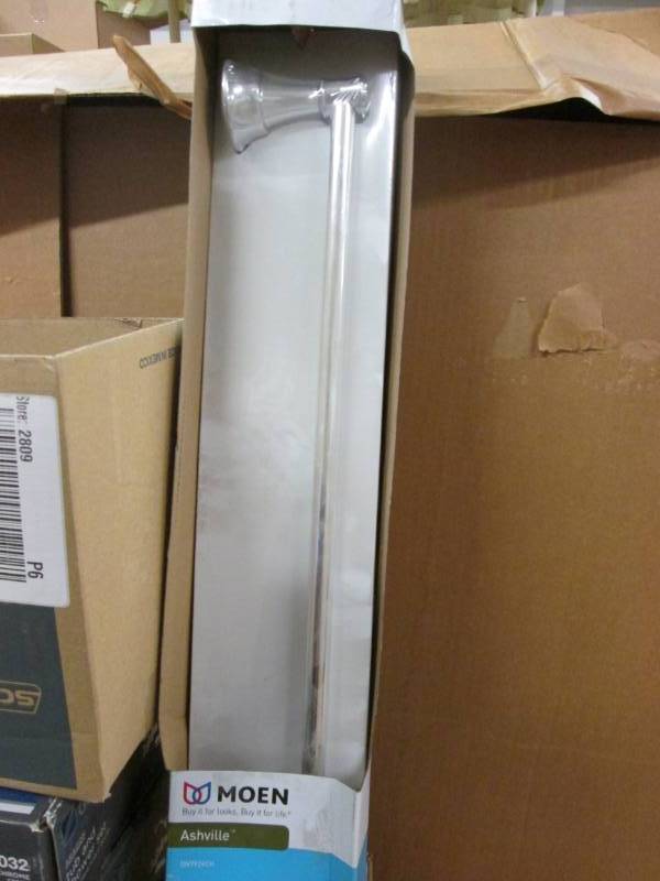 lot 138 image: Moen Ashville 24 inch Towel Bar in ...