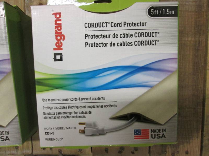 lot 166 image: Lot of 2 Corduct 5 ft. 1-Channel Ov...