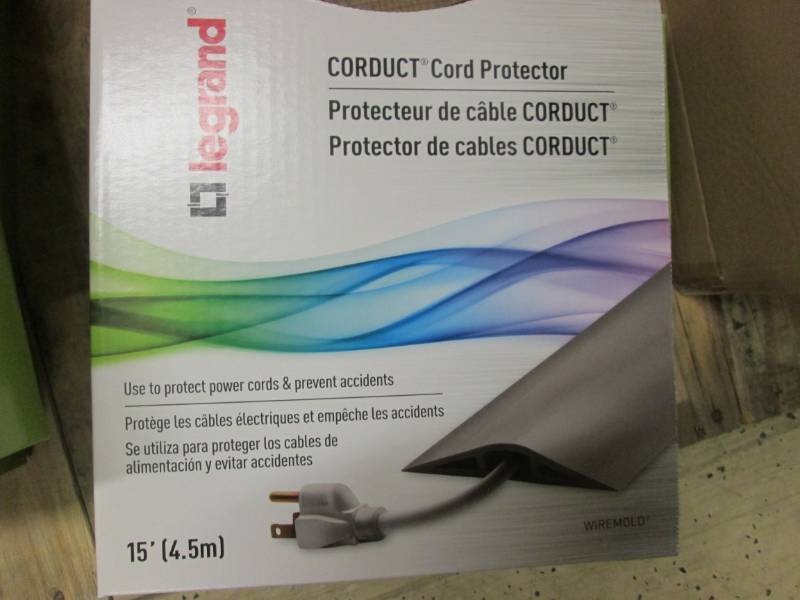 lot 168 image: Corduct 15 ft. 1-Channel Over-Floor...