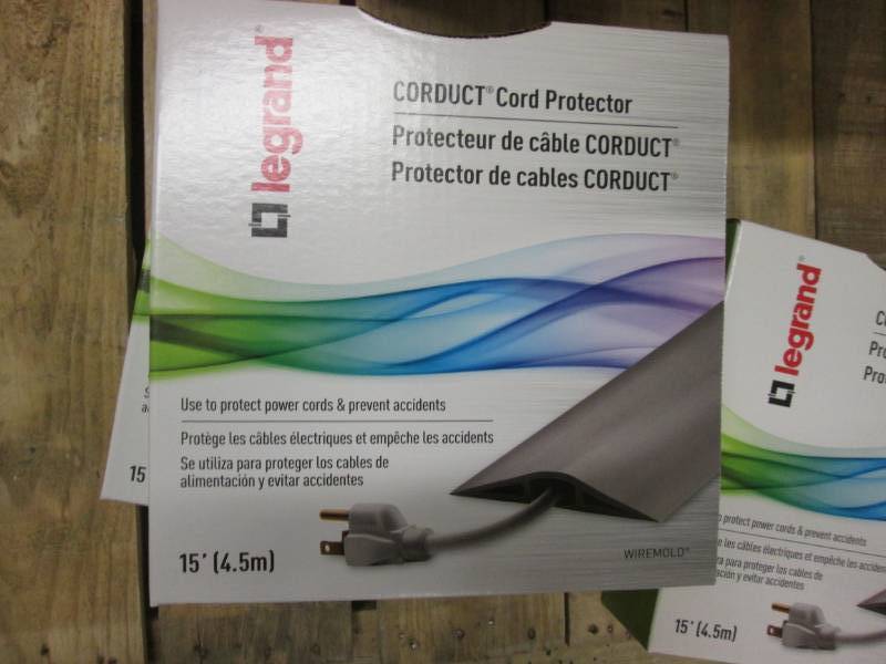 lot 169 image: Corduct 15 ft. 1-Channel Over-Floor...