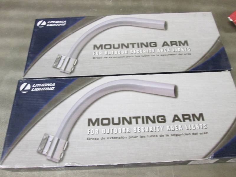 lot 237 image: 2 Lithonia Lighting Mounting Arm fo...