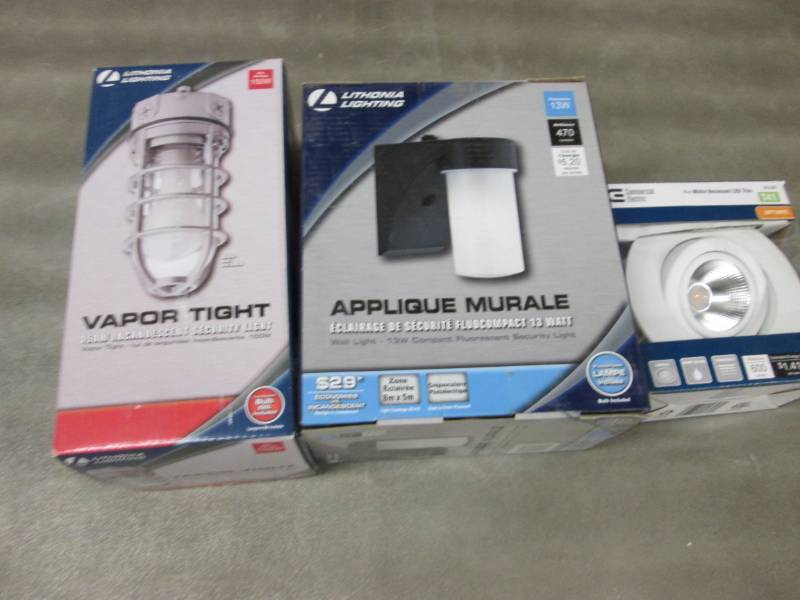 lot 244 image: 3 Lighting Products- see images...