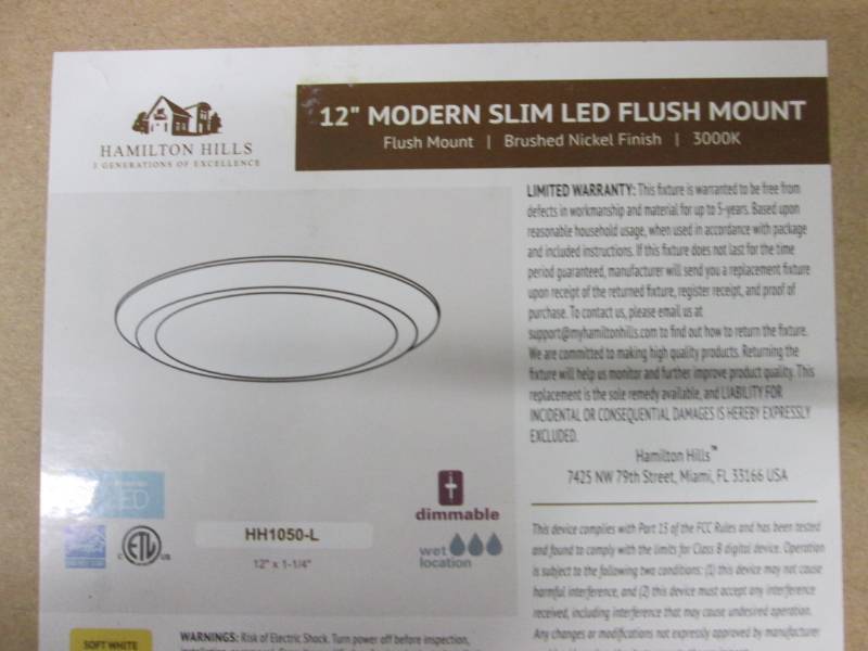 lot 245 image: Lot of 2 Hamilton Hills 12 inch Mod...