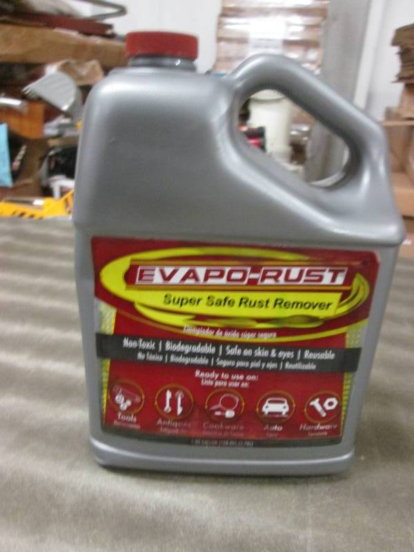 lot 247 image: Gallon Evap-Rust Rust Remover...