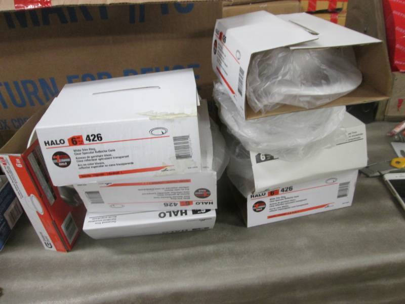 lot 258 image: 6Halo 426 Series 6 in. White Reces...