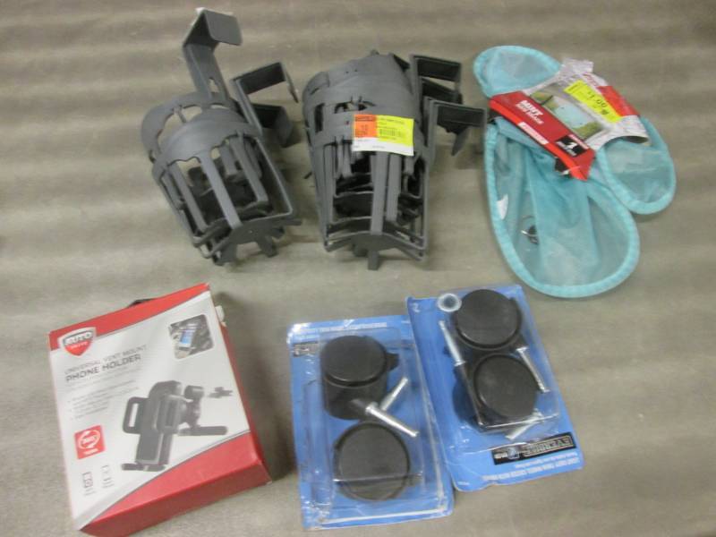 lot 291 image: Casters, Vent Phone Holder, 10 Drin...