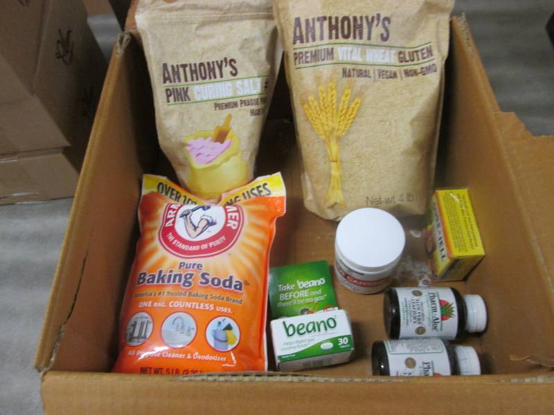 lot 58 image: Mixed Lot- Baking Soda, Curing Salt...