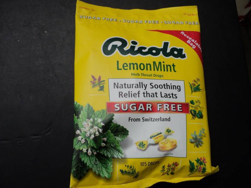 Ricola Lemon Mint Herb Throat Drops...