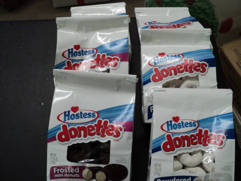 6 Bags Hostess Donettes, Powdered ...