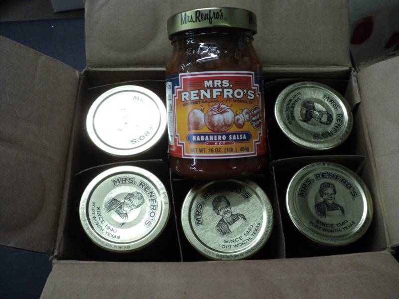 6 Jars Mrs. Renfros Habanero Salsa...
