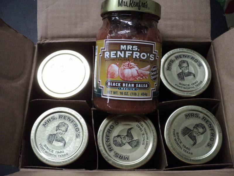 6 Jars Mrs. Renfros Black Bean Sal...