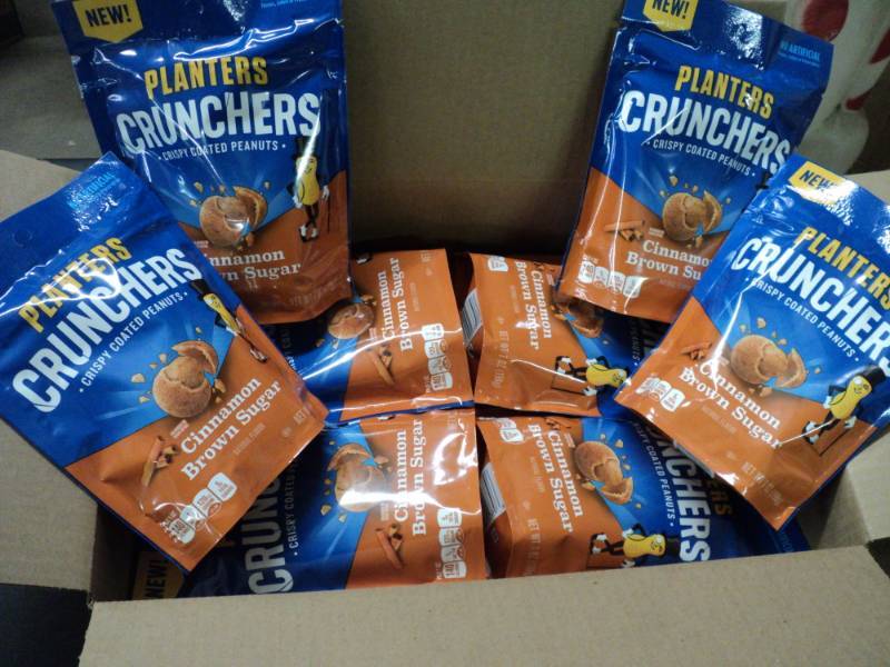 Case of 8 Planters Crunches 7 oz pe...