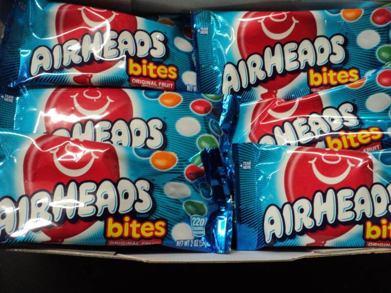 12 Bags of 2 oz Airheads Bites...