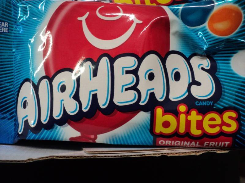 12 Bags of 2 oz Airheads Bites...