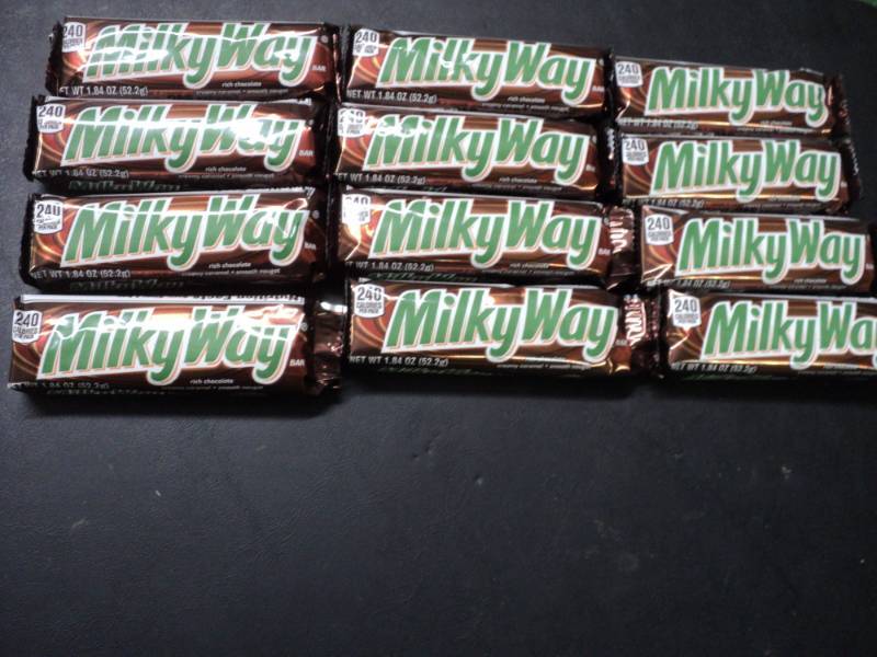12 Milky Way Candy Bars...