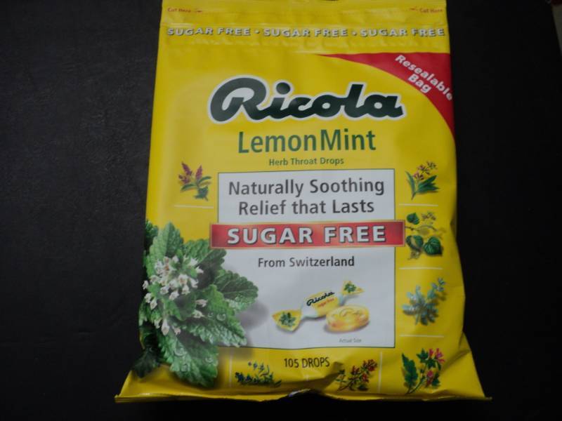 Ricola Lemon Mint Herb Throat Drops...