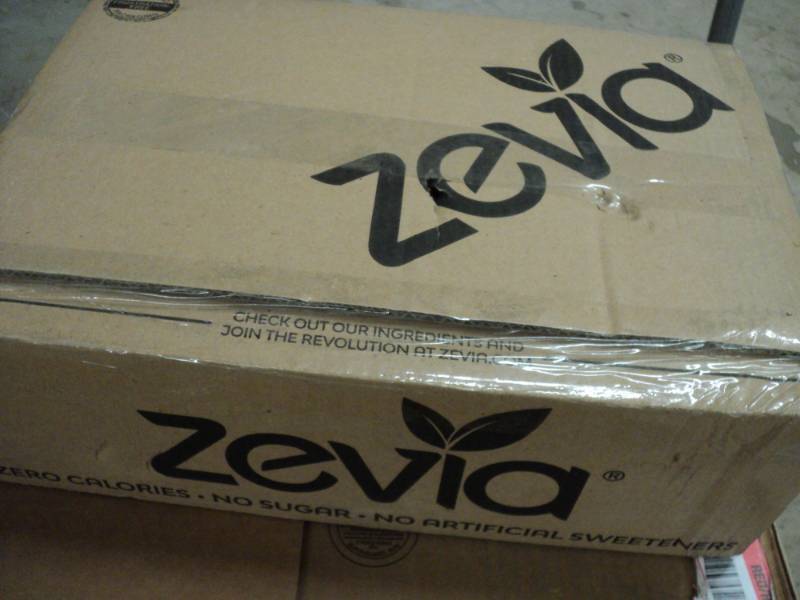 Case of Zevia Beverage...