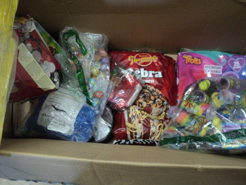 Box of snacks and Sweets, etc....