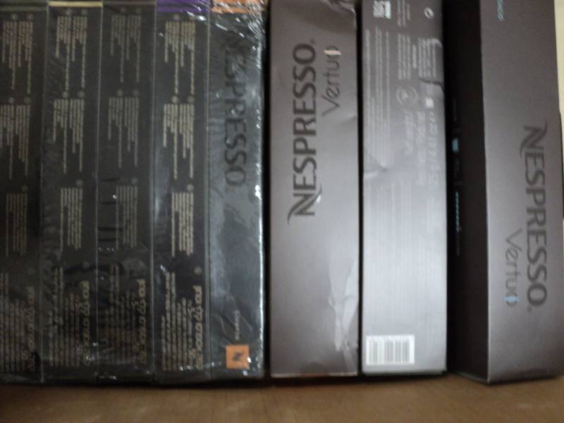 Box of Coffee and Tea Products...