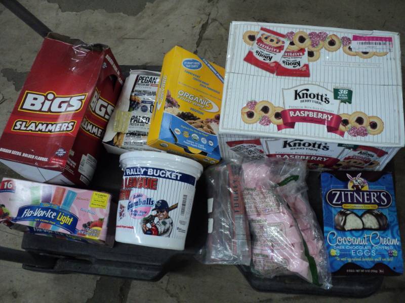 Box of snacks and Sweets, etc....