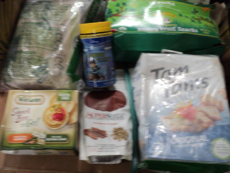 Box of snacks and Sweets, etc....
